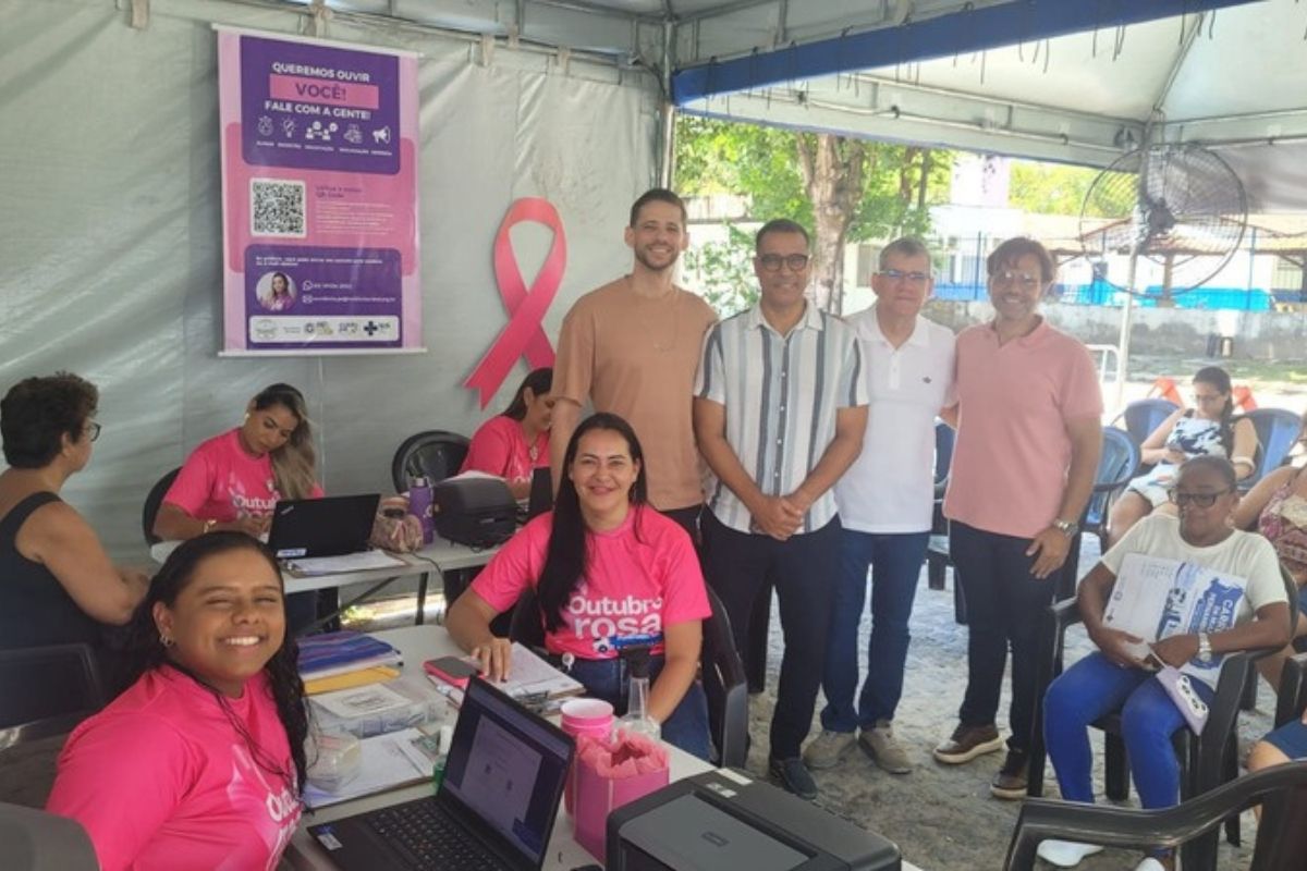 Carreta da Mulher Pernambucana recebe representantes das Secretarias de Educação, Saúde e Esportes em Boa Viagem